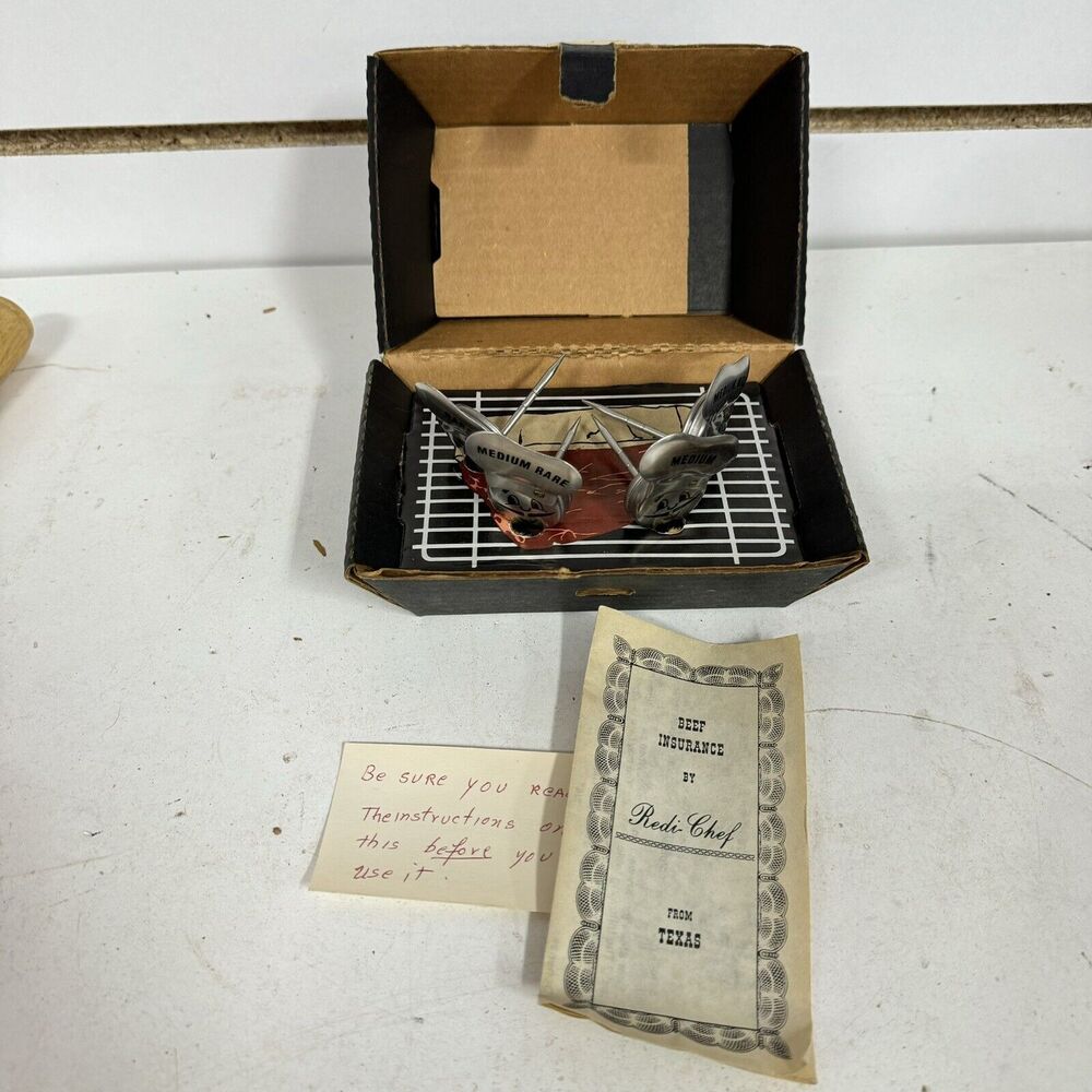 VTG Redi-Chef Precision Automatic Beef Steak Timers BBQ Tool Rare, Medium, Well